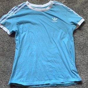 Light blue Adidas t-shirt. Small